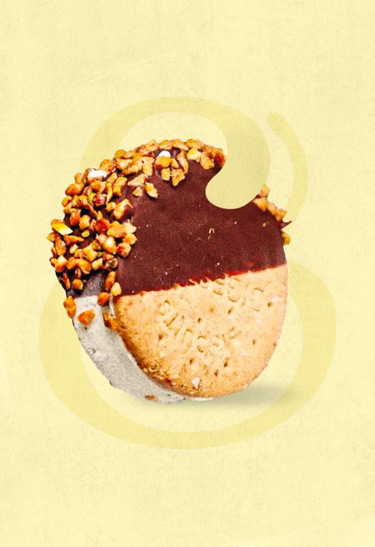 Gelato cookie
