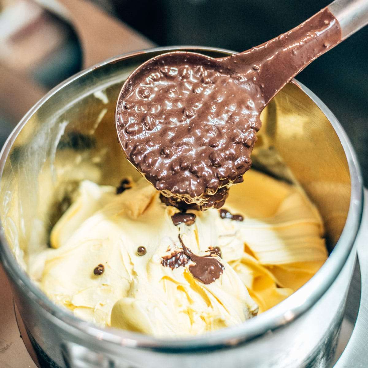 cookies gelato making